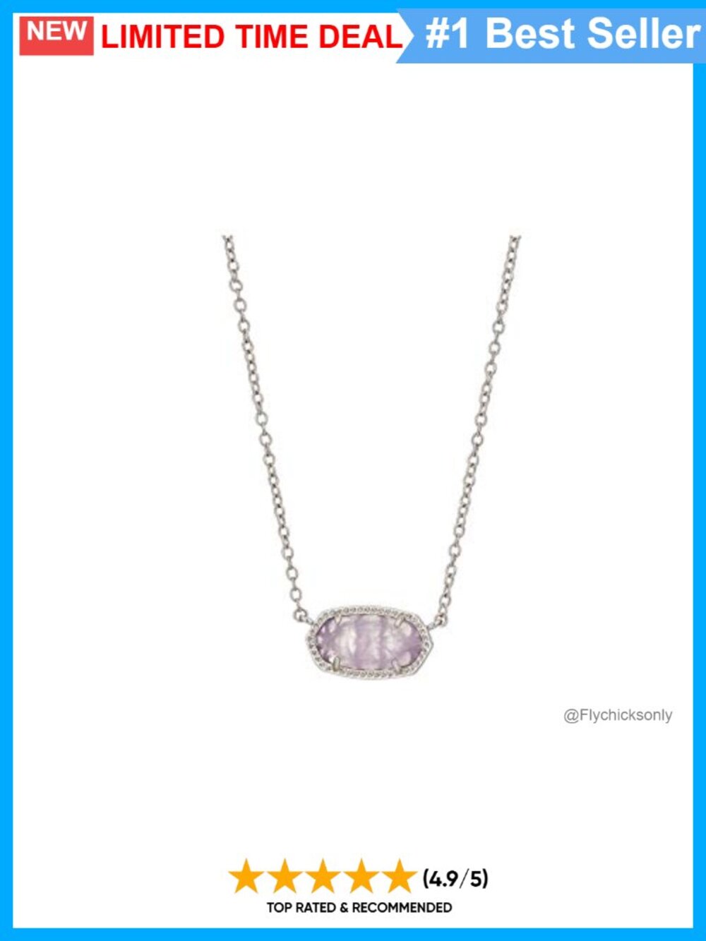 14k Gold-Plated Pendant Necklace Cable Chain Jewelry